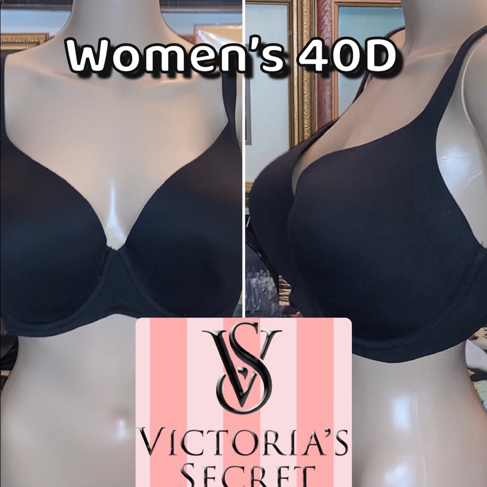 40D 40 D Victoria’s Secret Body By Victoria bra womens full coverage black blk